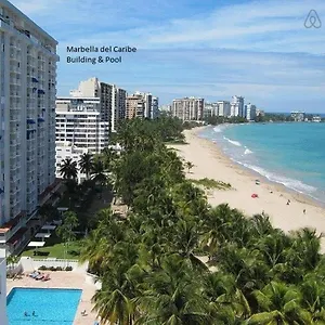 Beah Front At Marbella Del Caribe 2 , San Juan Puerto Rico